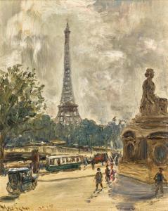 MACEGAN Darius Joseph 1856-1939,LA TOUR EIFFEL,1925,Sotheby's GB 2019-11-19