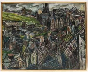 MACFARLANE SHEILA 1943,A VIEW FROM THE WINDOWS OF EDINBURGH SCHOOL OF ART,McTear's GB 2016-01-17