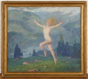 MACGILVARY Norwood Hodge 1874-1949,Nude dancer in landscape,Kamelot Auctions US 2018-11-14