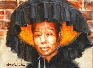 MACGRATH Clarence 1938-2007,Lady of Hong Kong,Altermann Gallery US 2018-01-18