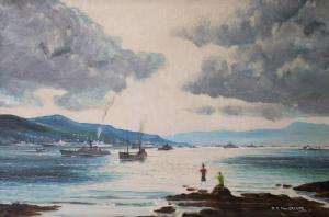 MACGREGOR David Roy 1925,Fleet review on the Clyde,Great Western GB 2022-04-06