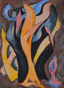 MACGREGOR WILLARD 1901-1993,Abstract Trees,1914,Stair Galleries US 2014-03-21