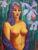 Macgurrin Buckley 1896-1971,Lilith,1949,Clars Auction Gallery US 2016-06-19