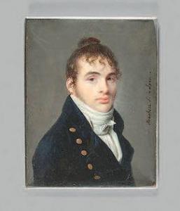 MACHÉRA Ferdinand 1776-1843,Portrait de jeune homme,De Maigret FR 2021-06-11