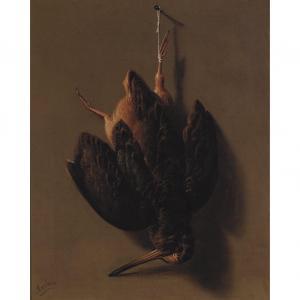 MACHEN Henry 1832-1911,Hanging Woodcock,William Doyle US 2014-09-16