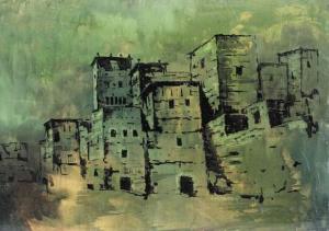 MACHICHI Ahmed Chérif 1924,Kasbah,Compagnie Marocaine des Oeuvres et Objets d'Art MA 2007-06-29