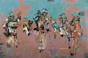 MACHICHI Ahmed Chérif,Orchestre de femmes,Compagnie Marocaine des Oeuvres et Objets d'Art 2007-06-29