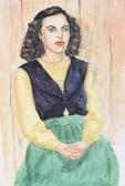 MACINTYRE James 1926-2015,GIRL IN A GREEN SKIRT,Ross's Auctioneers and values IE 2019-02-13