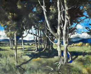 MACINTYRE Peter 1910-1995,Taupo Landscape,International Art Centre NZ 2024-03-26