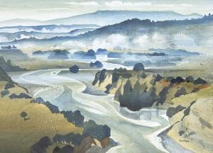 MACINTYRE Peter 1910-1995,Whakapapa River,International Art Centre NZ 2024-03-26