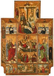 MACIP Vicente el Viejo 1475-1550,Retablo de la Dormición de la Madre de Dios. ,15006,Subastas Segre 2022-02-08