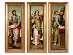 MACIP Vicente Juan 1555-1622,3 Altarpieces,Auctionata DE 2016-11-28