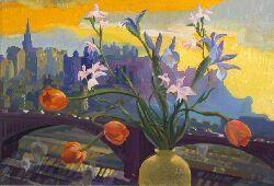 MACISAAC Nigel 1900-1900,FLOWERS IN EDINBURGH,1958,Lyon & Turnbull GB 2005-06-17