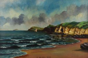 MACKAY Arthur Fortescue 1926-2000,THE WHITE ROCKS, PORTRUSH,Ross's Auctioneers and values 2021-07-21
