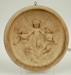 MACKENNAL J.S. 1832-1901,Three Angels,1861,Leonard Joel AU 2009-10-25