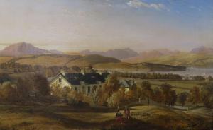 MacKENZIE David Maitland,FIRTH OF CLYDE WITH ELEGANT COUNTRY HOUSE,1848,Great Western 2023-03-31