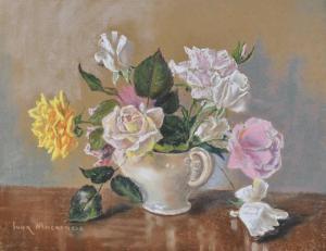 MACKENZIE Ivor 1880,Roses in a jug,Burstow and Hewett GB 2011-10-19