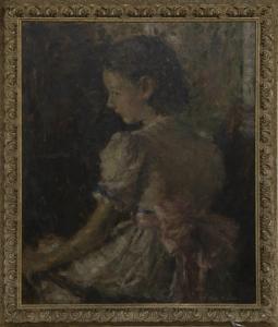 MACKENZIE MARY 1888-1937,GIRL WITH THE ROSE SASH,McTear's GB 2021-08-11