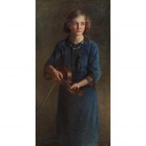 MACKENZIE MARY 1888-1937,THE YOUNG VIOLINIST,Lyon & Turnbull GB 2023-09-06