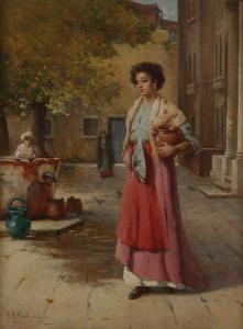 MACKENZIE William Murray 1880-1908,The Italian Girl at the Well,1905,Bonhams GB 2009-09-10