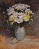 MACKERVOY Robin 1930,Still life study spring flowers in a vase,Burstow and Hewett GB 2010-01-27