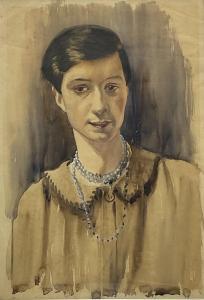 MACKEY Haydn Reynolds 1883-1979,Portrait of a Young Lady,David Duggleby Limited GB 2023-03-17