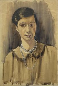 MACKEY Haydn Reynolds 1883-1979,Portrait of a Young Lady,David Duggleby Limited GB 2022-09-16