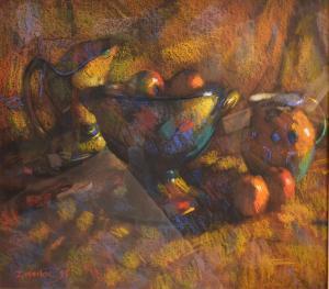 MACKIE JOHN,Still Life with Fruit and Jugs,Jacobs & Hunt GB 2020-08-27