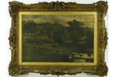 MACKIN T.E,pastoral scene cattle beside a stream,1898,Burstow and Hewett GB 2015-06-24