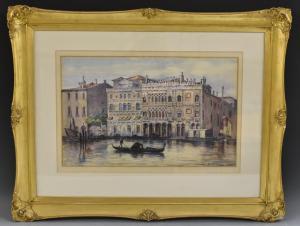 MACKINLAY D.C 1800-1900,Venice,1888,Bamfords Auctioneers and Valuers GB 2018-08-15