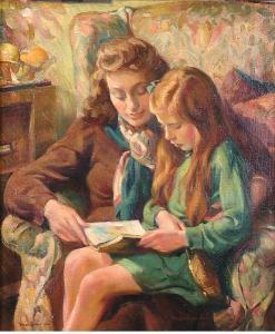 MACKINLAY Miguel 1895-1958,laurie and theresa, the artisit's daughters,Bonhams GB 2003-06-17