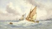 MACKINLEY Charles,Coastal scenes with fishing fleets,19th century,Dreweatt-Neate 2008-11-27