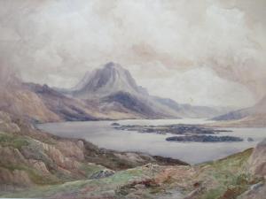 MACKINNON Finlay 1870-1931,Extensive stormy mountainous lake scene,Cuttlestones GB 2021-03-11
