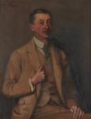 MacLEAN William,Portrait of John Burton Philips, seated three quar,1908,Mellors & Kirk 2022-04-12
