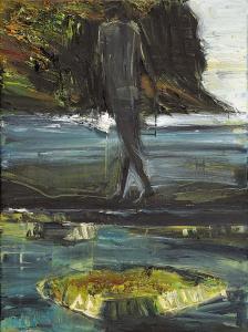 MACLEOD Euan 1956,Above Island,1998,Lawson-Menzies AU 2013-08-08