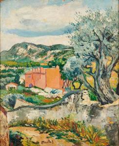 MACLET Elisee 1881-1962,Paysage provençal,Osenat FR 2024-03-24