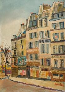 MACLET Elisee 1881-1962,Rue parisienne,Ader FR 2024-04-25