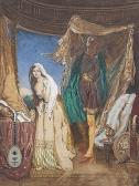 MACLISE Daniel 1806-1870,Study for The Veiled Prophet of Khorassan,Adams IE 2014-10-13