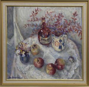 MACMILLAN ANN,STILL LIFE WITH APPLES,1988,McTear's GB 2021-05-09