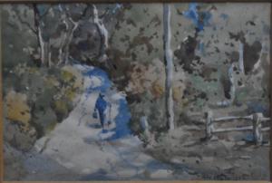 MacNALLY Matthew James 1874-1943,Up the White Road,1942,Andrew Smith and Son GB 2018-02-06