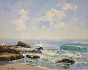 MACNAMARA Leila Constance 1894-1972,Sea Spray on Rocks at Port Lincoln,Elder Fine Art AU 2014-10-26