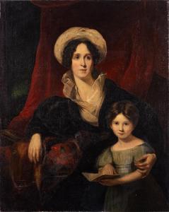 MACNEE DANIEL 1806-1882,A lady and a young girl,Bearnes Hampton & Littlewood GB 2024-01-16