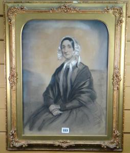 MACNEE DANIEL 1806-1882,lady, possibly Louise Balfour,1849,Rogers Jones & Co GB 2019-08-09