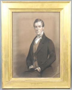 MACNEE DANIEL 1806-1882,portrait of Theodore Walrod,1843,Denhams GB 2021-12-15
