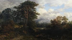 macneill robert,Herder and goats in a wooded Highland landscape,1837,Bonhams GB 2008-02-26