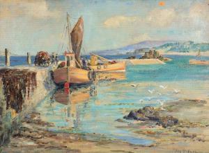 MACNICOL Ian 1928-1938,Unloading the Catch on the Scottish Coast,Mealy's IE 2009-09-29