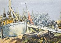 MACPHERSON Alex,The Boat Yard,1947,Shapes Auctioneers & Valuers GB 2013-08-03