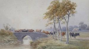 MACPHERSON,Cattle crossing a river,Woolley & Wallis GB 2011-09-28