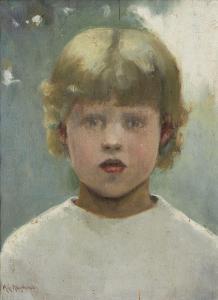 MACPHERSON Margaret Campbell 1860-1931,Portrait of a young girl,Rosebery's GB 2020-10-17