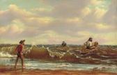 macy wendall ferdinand 1800-1900,Fishing boast,1872,Christie's GB 2005-07-20